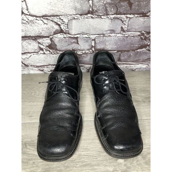 Mezlan Picasso Black Leather Lace Up Oxfords Dress Shoes Men’s Sz 9M US/42EU main image 14